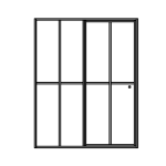 1H1V 1 horizontal, 1 vertical feature bar configuration