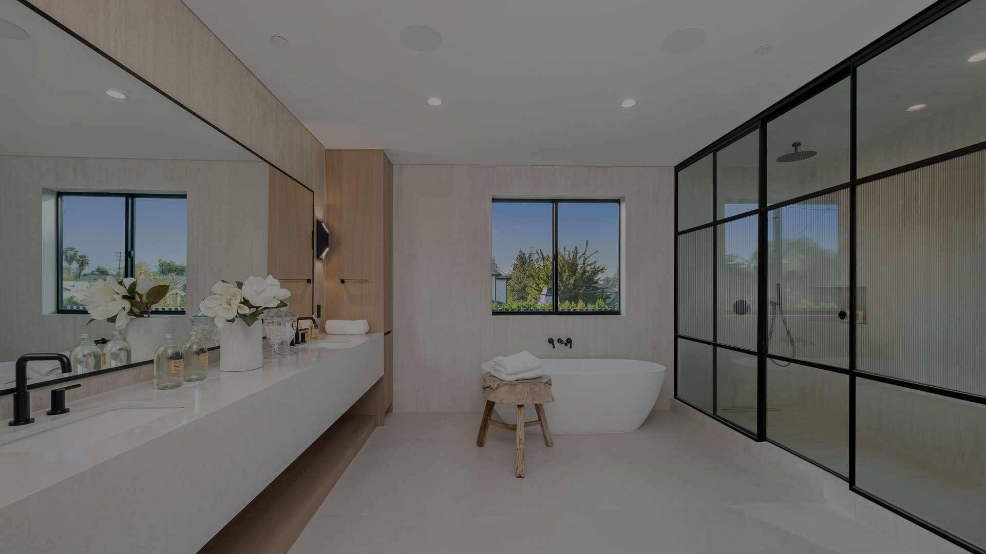 Tribeca architectural shower screen